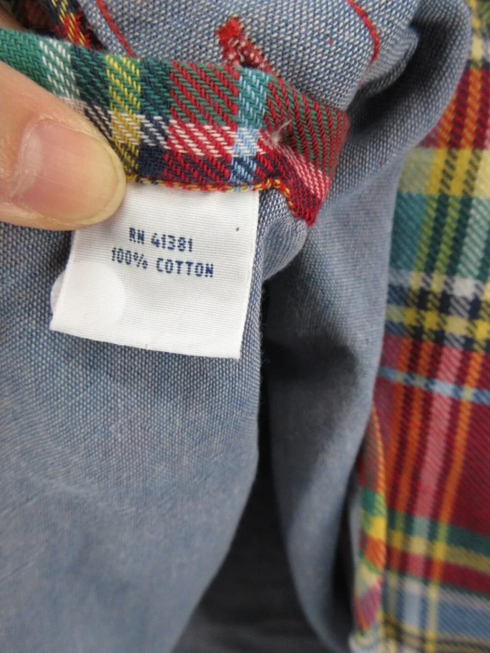 Polo Ralph Lauren Shirt 3XB Button Up Flannel Southwestern Tartan Lined